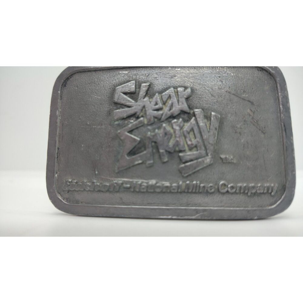 Shear Energy-Eickhoff National Mine Company by Hit Line USA-Vintage Belt Buckle